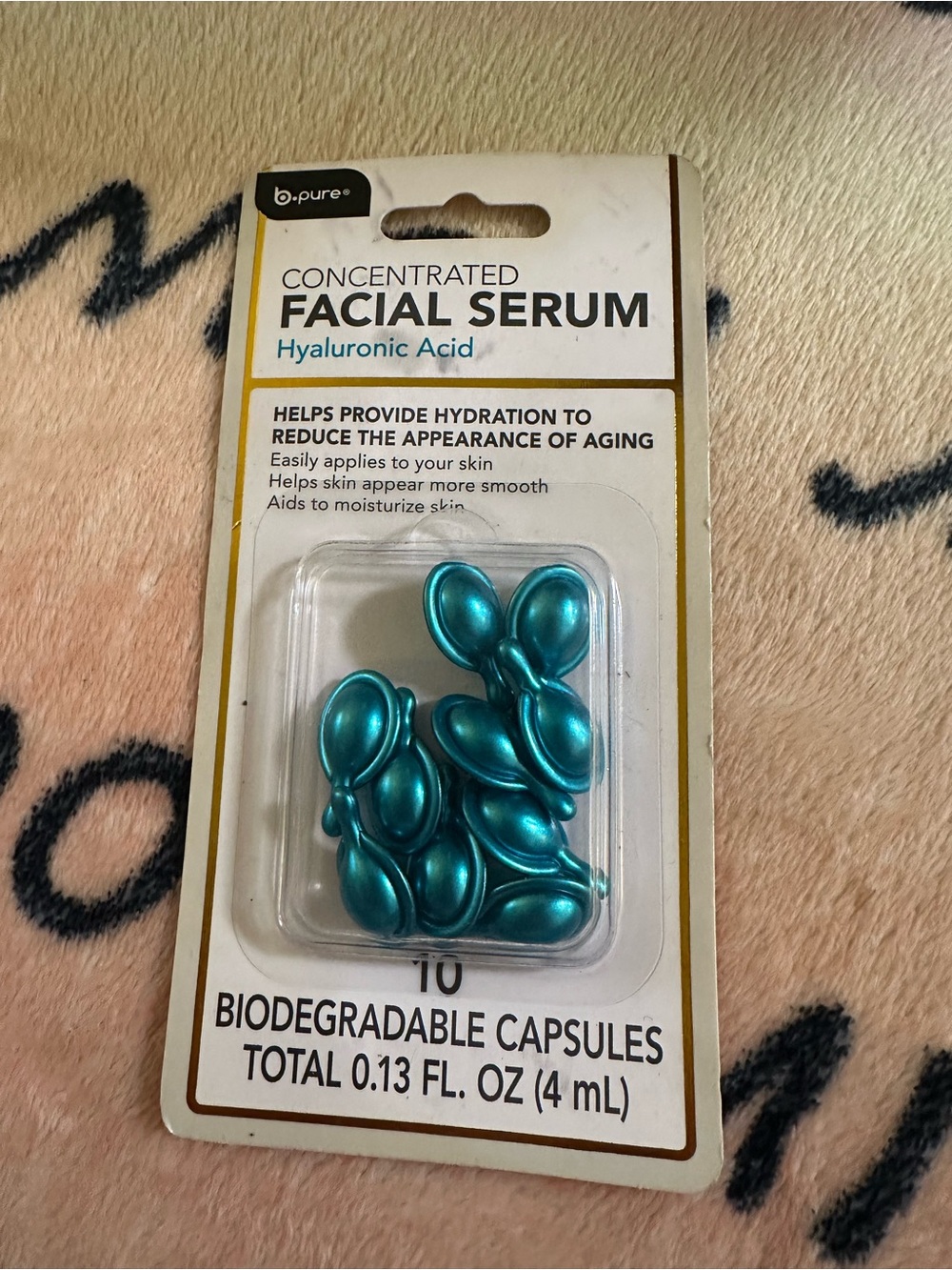 Concentrated Facial Serum Hyaluronic Acid - Teal Capsules